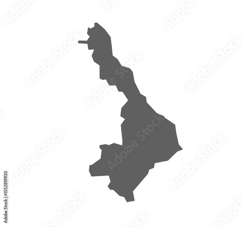Kanpur Nagar District Map of Uttar Pradesh, India
