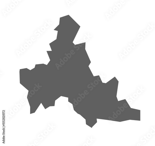 Kushinagar District Map of Uttar Pradesh, India