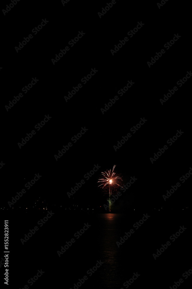 Fototapeta premium 打上げ花火(打ち上げ花火)