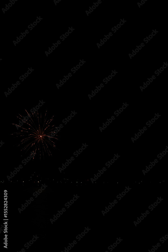 Fototapeta premium 打上げ花火(打ち上げ花火)