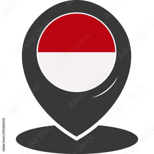 Free Download Indonesia Pin Symbol - GFXLoad