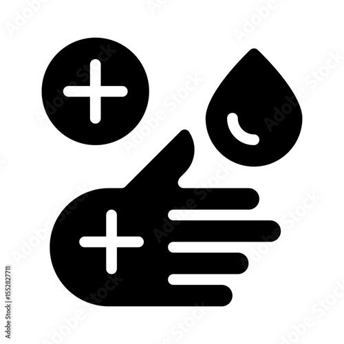hygiene glyph icon