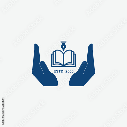 3311 educational logo school college university learning institute book academy organization