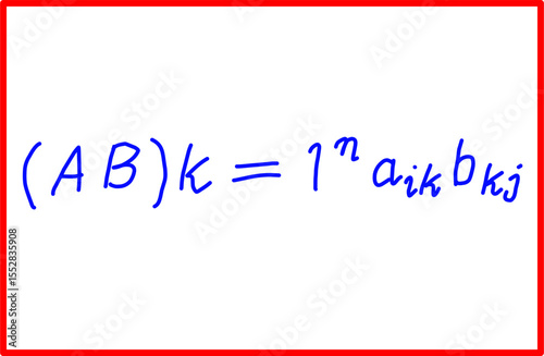matrix multiplication mathematical formula, matrix algebra