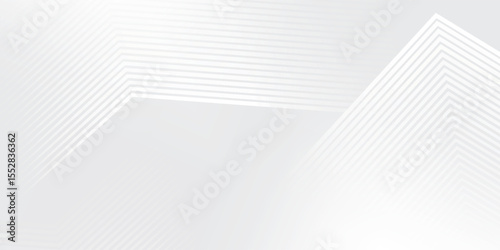 Wallpaper Mural White background. Modern curved lines abstract presentation background. Luxury paper cut background. Abstract decoration,vector eps10 Torontodigital.ca