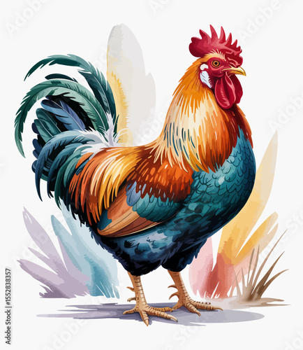 Rooster Illustration