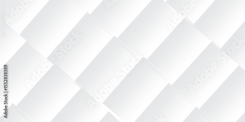 
Minimal Abstract White Background with Subtle Gray Highlights and Geometric Line Art in Diamond and Triangle Configurations, Ideal for High-End Corporate, Engineering, or Digital Technology Visual Pr