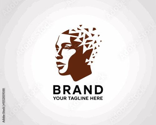 Creative Abstract Brain Logo