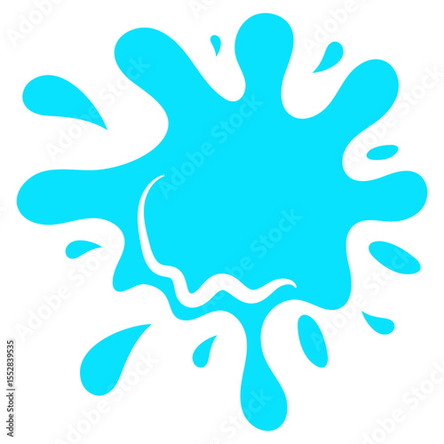 Abstract Fluid Splash
