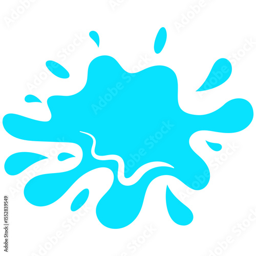 Abstract Fluid Splash