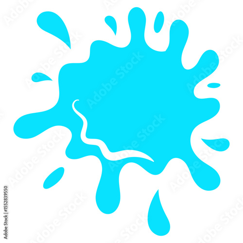 Abstract Fluid Splash