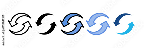 Refresh Icon Element For Design