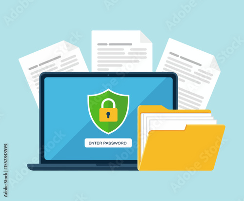 Laptop Security with Password