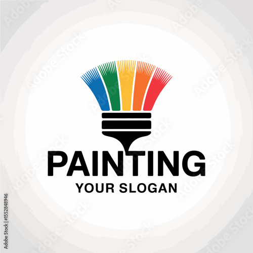 Snowy Mountain Vector Art