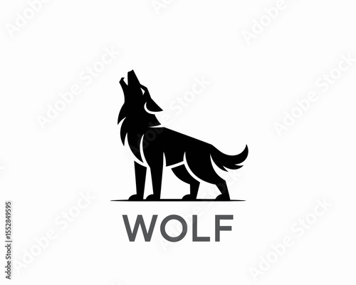 Howling Wolf Logo Design