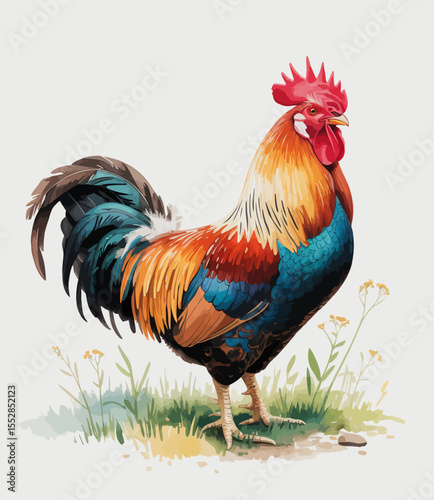 Rooster Illustration