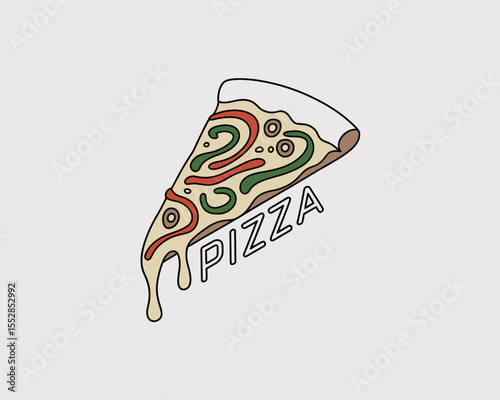 Pizza Slice with Cheese