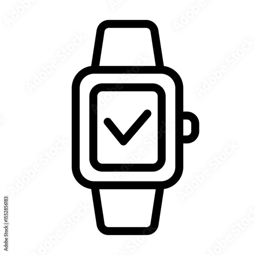 Smartwatch Heart Rate Icon