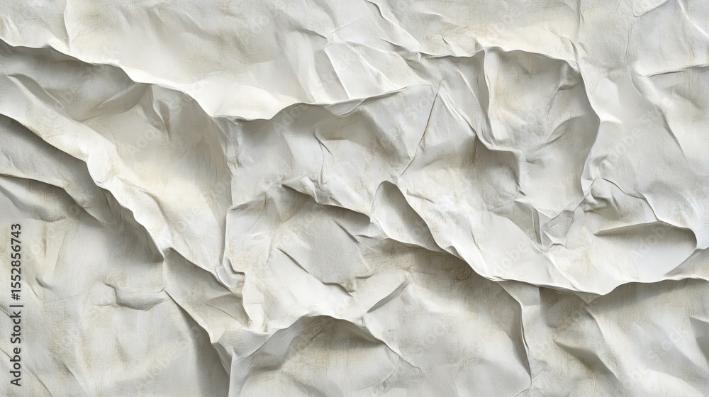 Obraz premium background of crumpled paper, texture of crumpled paper