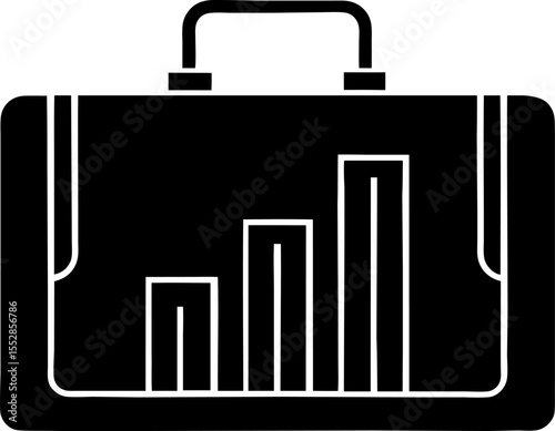 vector illustration of a suitcase