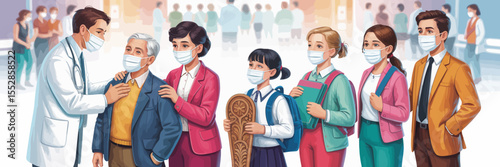Hospital Queue During Pandemic