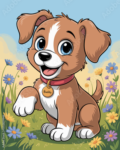 Cute Puppy Buddy