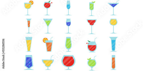 Coctail Drink Illustration