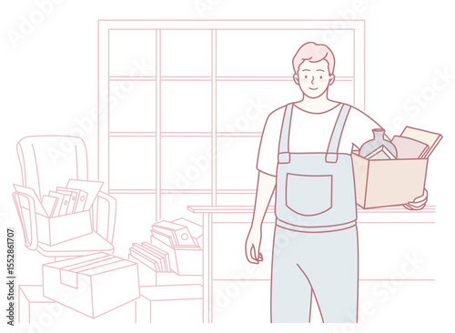 A media stocker efficiently organizes items in a workspace, showcasing excellent organizational skills