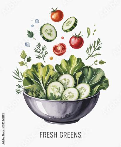 Fresh Greens Salad