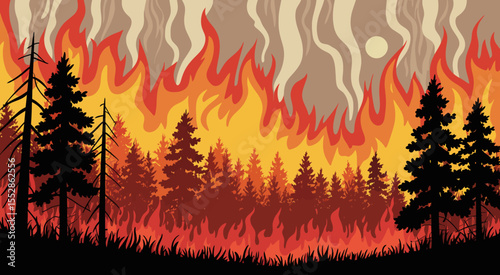 Wildfire Scene