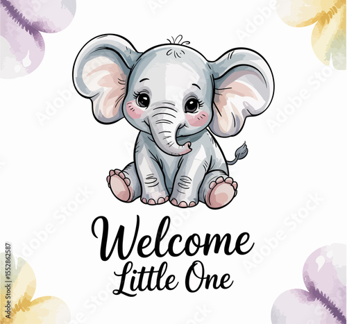 Elephant Baby Welcome