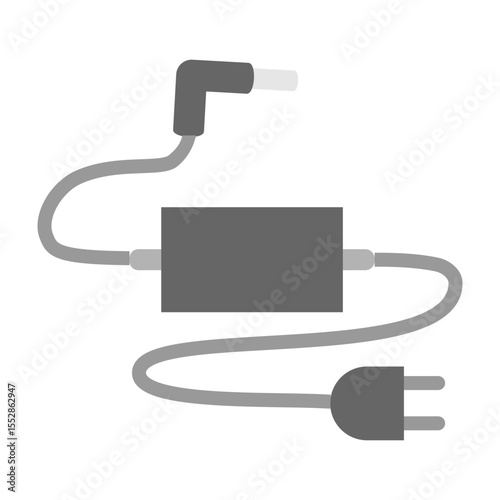 AC Adapter Vector Flat Icon Design
