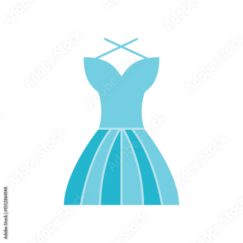 woman dress icon vector illustration