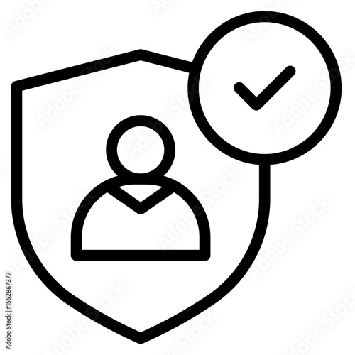 Trustworthy in vector illustration