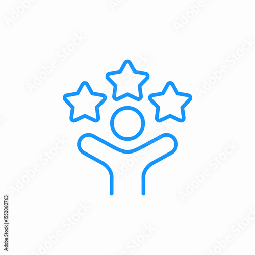 achieved success icon sign vector
