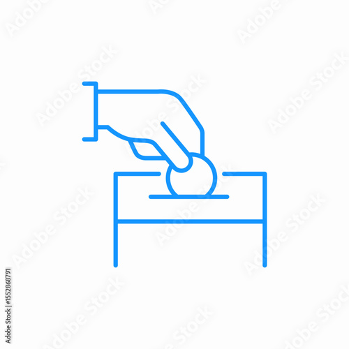charity donation icon sign vector