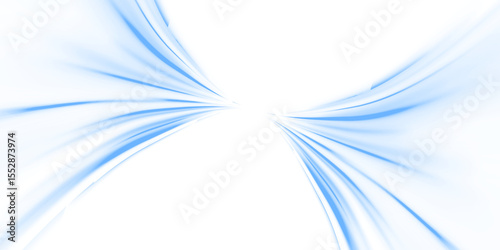 Line glow beam PNG streak blue effect with bright trail ray and PNG blur. Colorful abstract splash night background, fast line flash motion in city light and dynamic modern line design.