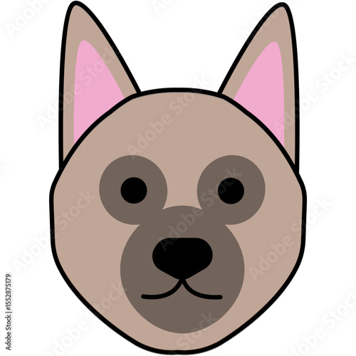 National Puppy Day Happy national dog day celebrate with cute puppy dog bones and tennis balls for dog lovers A cute illustration of a puppy with big eyes, surrounded by hearts, bones, and paw prints,