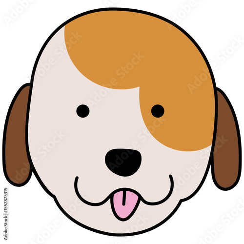 National Puppy Day Happy national dog day celebrate with cute puppy dog bones and tennis balls for dog lovers A cute illustration of a puppy with big eyes, surrounded by hearts, bones, and paw prints,