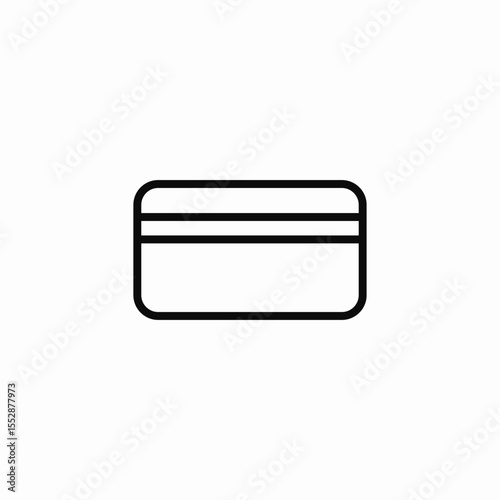 credit card icon sign vector