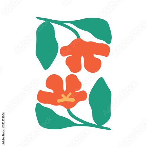Abstract Flower