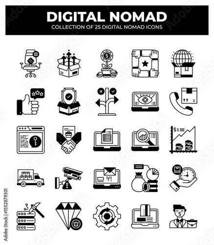 Digital Nomad Icons: Ultimate Guide to Remote Work and Freelancing