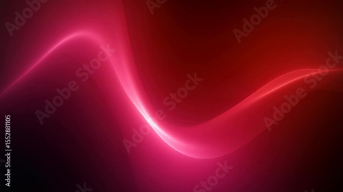 Abstract pink wave pattern on dark background  