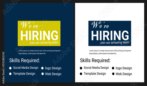 WebWe are hiring job social media posts, ads banner template, Job job vacancy square flyer or web banner Template design.We are hiring job vacancy flyer, job recruitment poster, circular flyer design.
