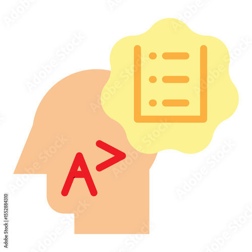 AI/ML Skills Vector Flat Icon Design
