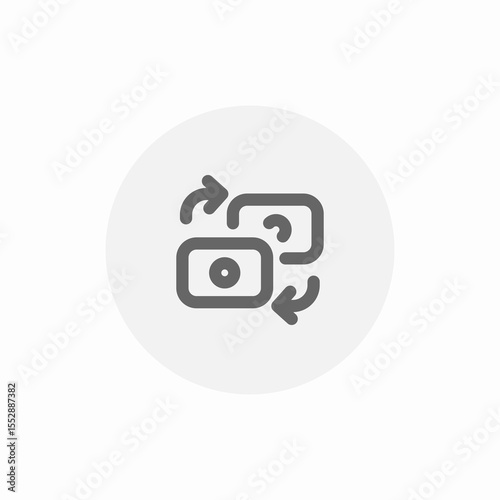 card transfer icon sign vector