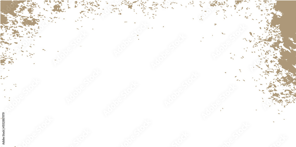 Obraz premium Abstract grunge background with a textured frame, featuring a paint splash design and watercolor ink stains