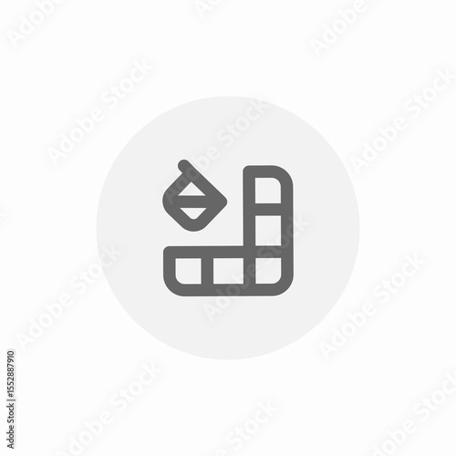 color palette icon sign vector