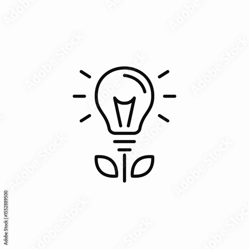 innovative idea icon sign vector