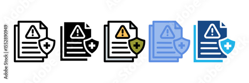 Safety Procedure Icon Element For Design